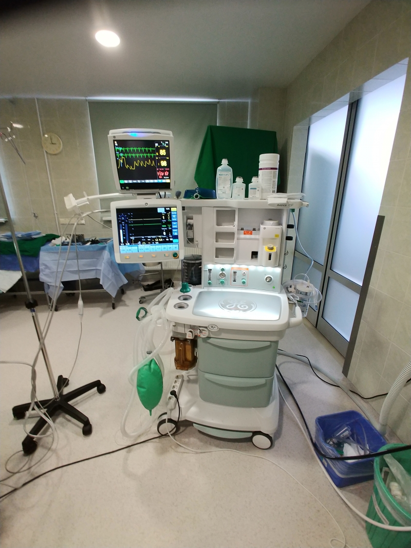 Anestēzijas mašīna Madonas slimnīcā